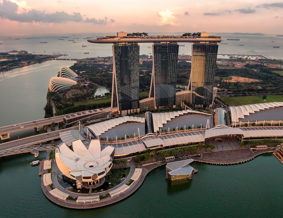 Singapore city view